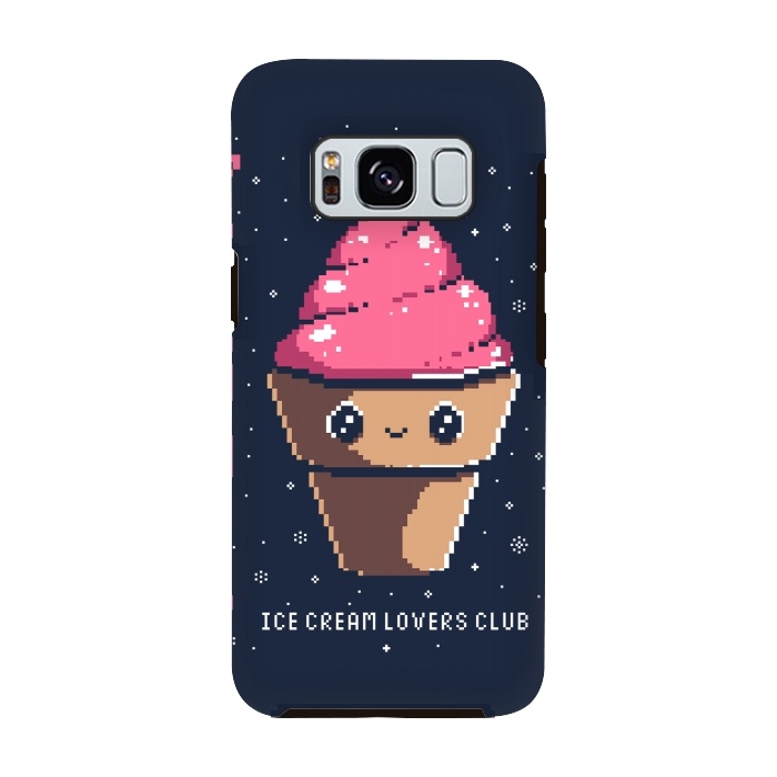 Galaxy S8 StrongFit Ice cream lovers club por Ilustrata