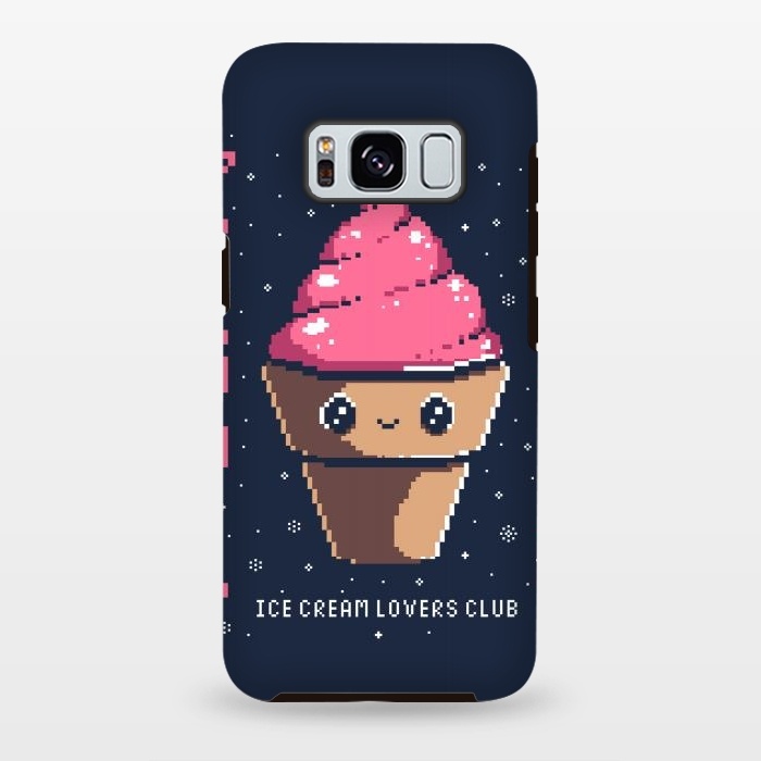 Galaxy S8 plus StrongFit Ice cream lovers club by Ilustrata
