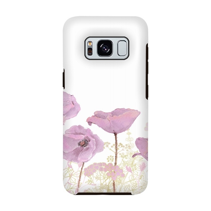 Galaxy S8 StrongFit Pink Poppy Dream by  Utart
