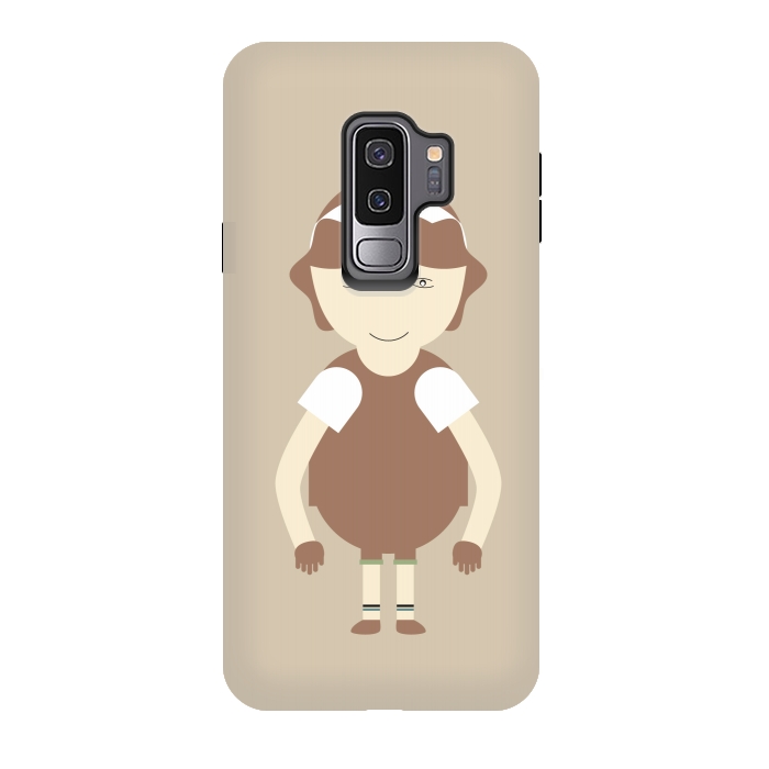 Galaxy S9 plus StrongFit little brown girl by TMSarts