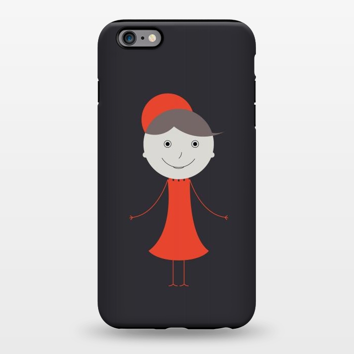 iPhone 6/6s plus StrongFit happy girl cartoon by TMSarts