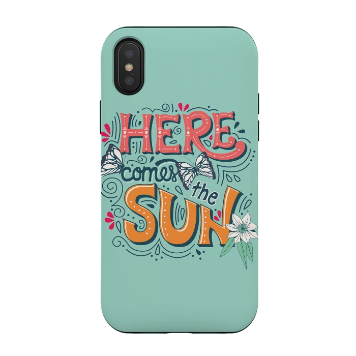 iPhone Xs / X StrongFit Here Comes The Sun 001 by Jelena Obradovic