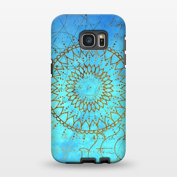 Galaxy S7 EDGE StrongFit Blue in the Sky by  Utart