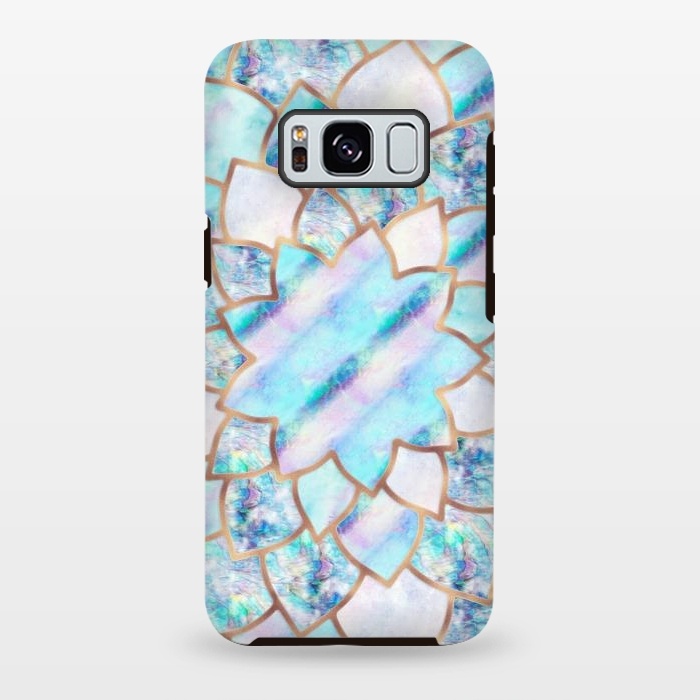 Galaxy S8 plus StrongFit Ice Mandala by  Utart
