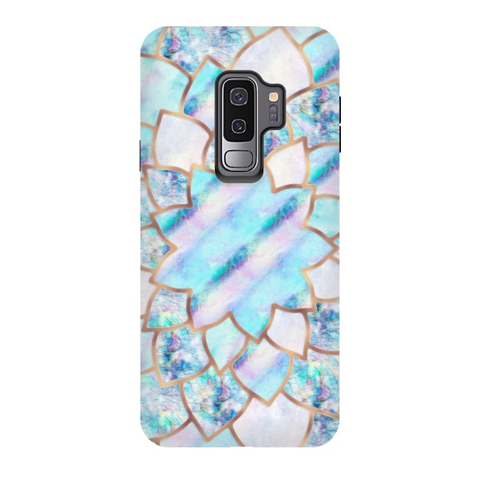 Galaxy S9 plus StrongFit Ice Mandala by  Utart