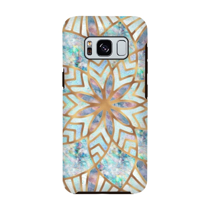 Galaxy S8 StrongFit Mother of Pearl Mandala by  Utart