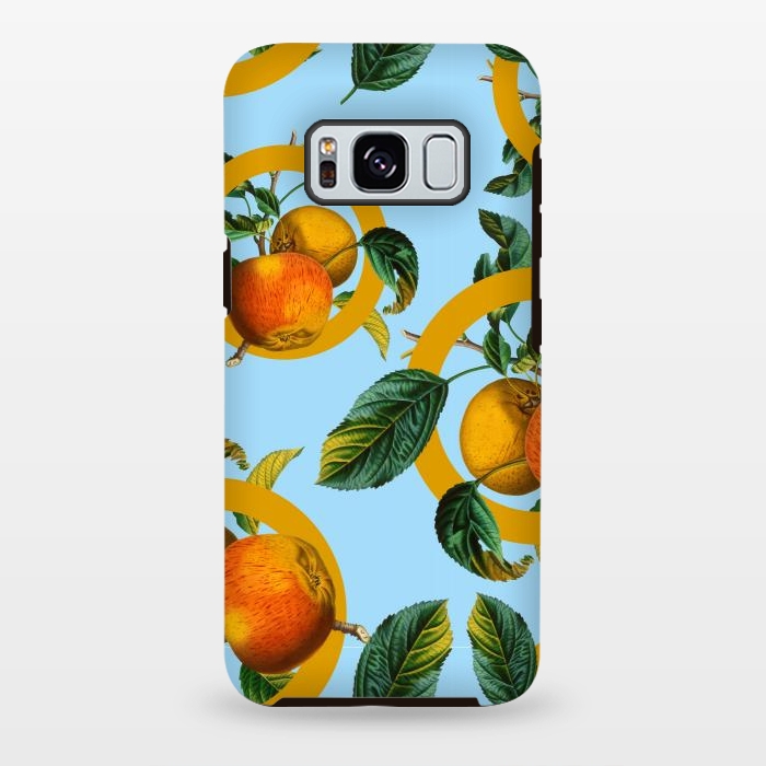 Galaxy S8 plus StrongFit Vintage Fruit Pattern II by Burcu Korkmazyurek