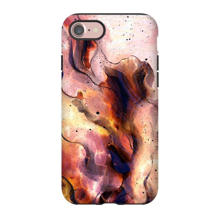iPhone 7 StrongFit Burning Waves by Creativeaxle