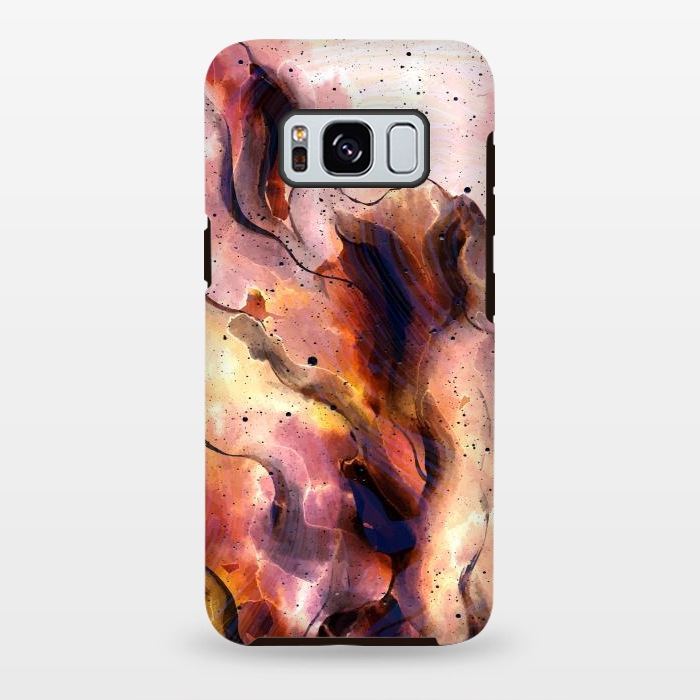 Galaxy S8 plus StrongFit Burning Waves by Creativeaxle