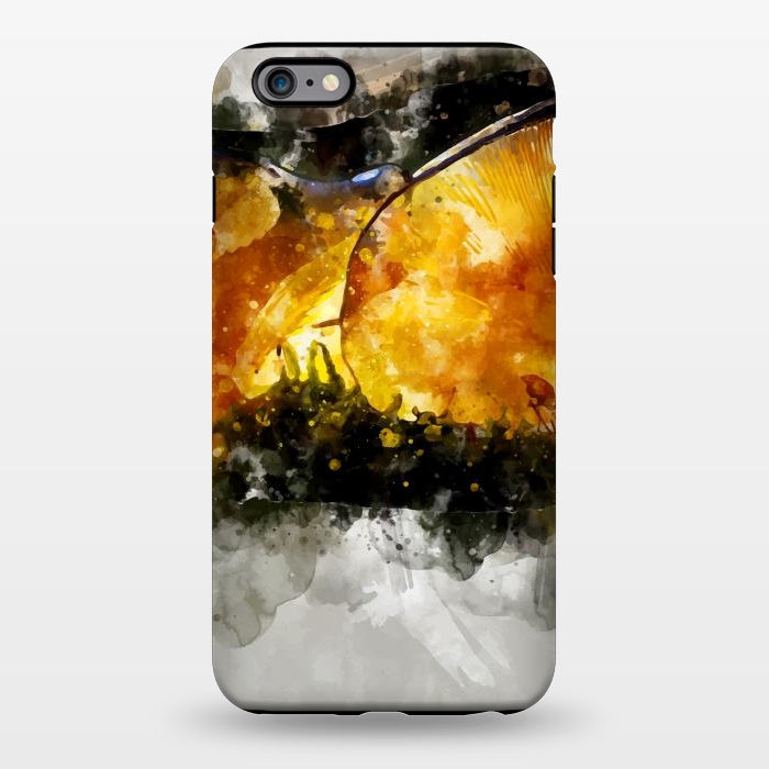 iPhone 6/6s plus StrongFit Forest Yellow Mushroom by Creativeaxle
