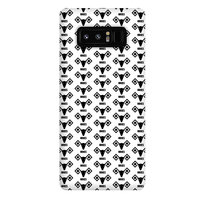 Galaxy Note 8 StrongFit aries astrology pattern by TMSarts