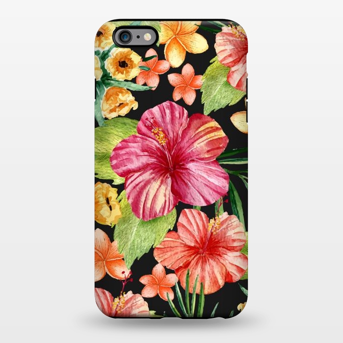 iPhone 6/6s plus StrongFit Watercolor summer flowers 11 by Bledi