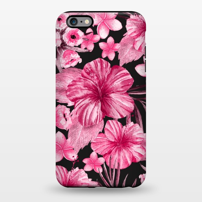 iPhone 6/6s plus StrongFit Watercolor summer flowers 16 by Bledi