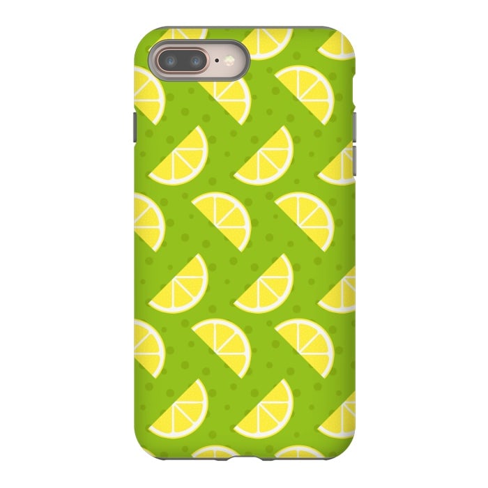 iPhone 7 plus StrongFit Lemon Pattern by Bledi