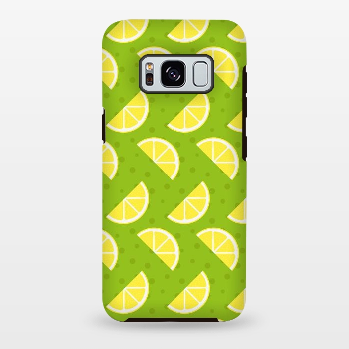 Galaxy S8 plus StrongFit Lemon Pattern by Bledi