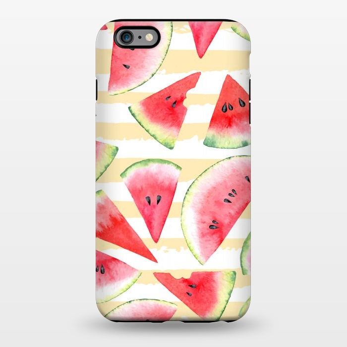 iPhone 6/6s plus StrongFit Watercolour Watermelon by Bledi