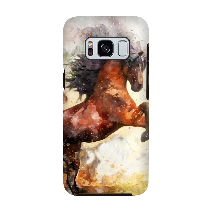 Galaxy S8 StrongFit Excited Horse by Creativeaxle