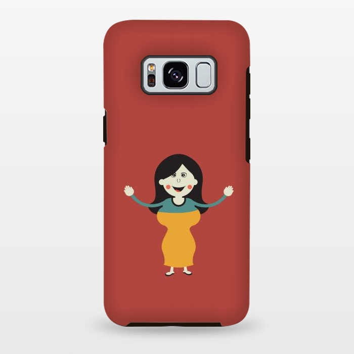 Galaxy S8 plus StrongFit happy old lady by TMSarts
