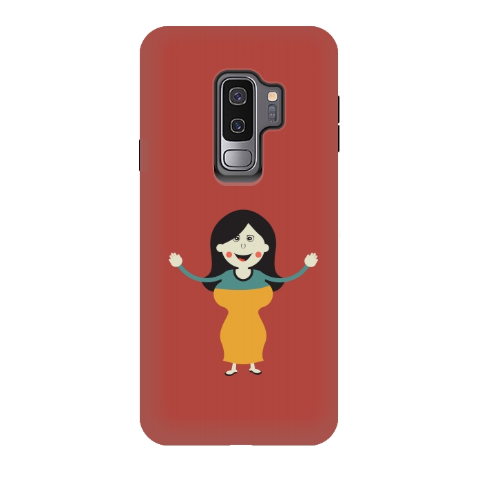 Galaxy S9 plus StrongFit happy old lady by TMSarts