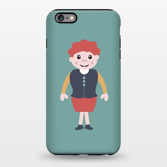 iPhone 6/6s plus StrongFit vintage school girl by TMSarts