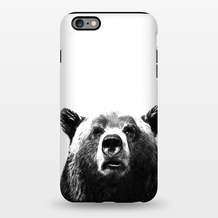 iPhone 6/6s plus StrongFit Black and White Bear by Alemi