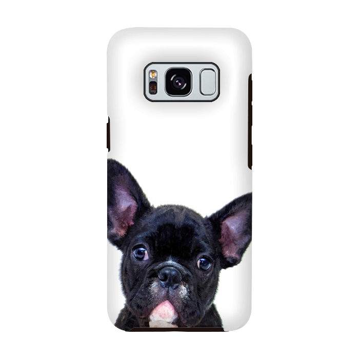 Galaxy S8 StrongFit French Bulldog Portrait by Alemi