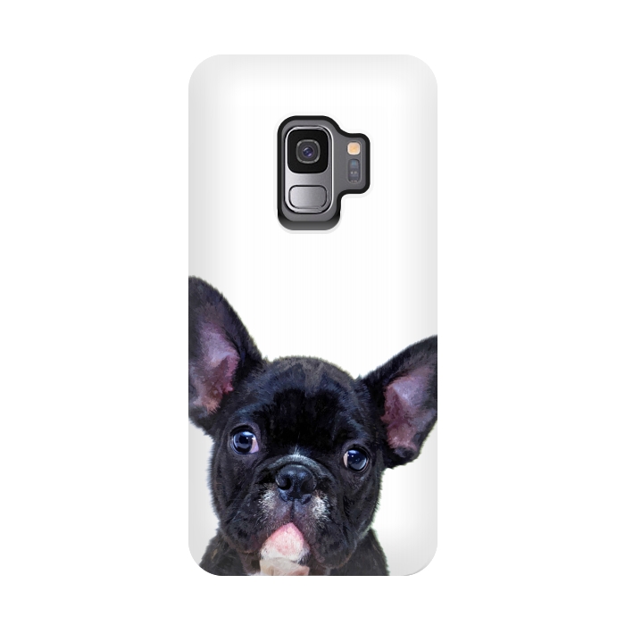 Galaxy S9 StrongFit French Bulldog Portrait by Alemi