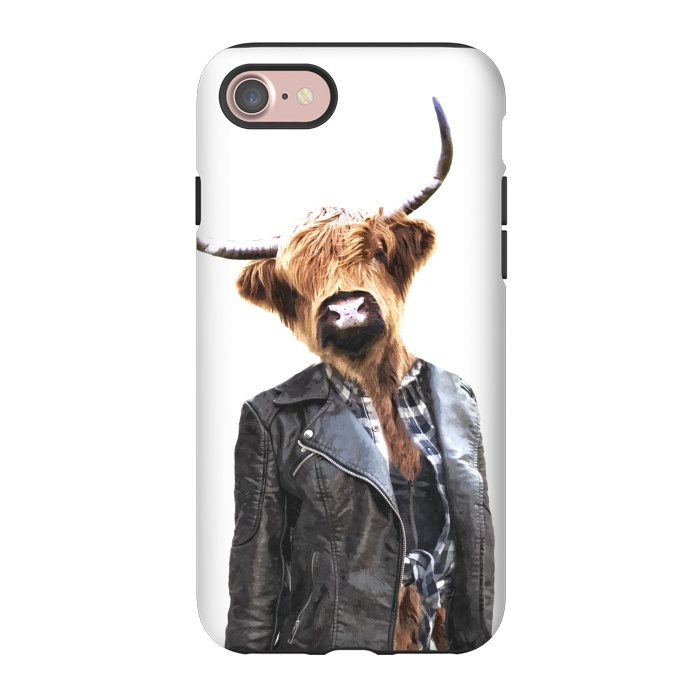 iPhone 7 StrongFit Cow Girl by Alemi