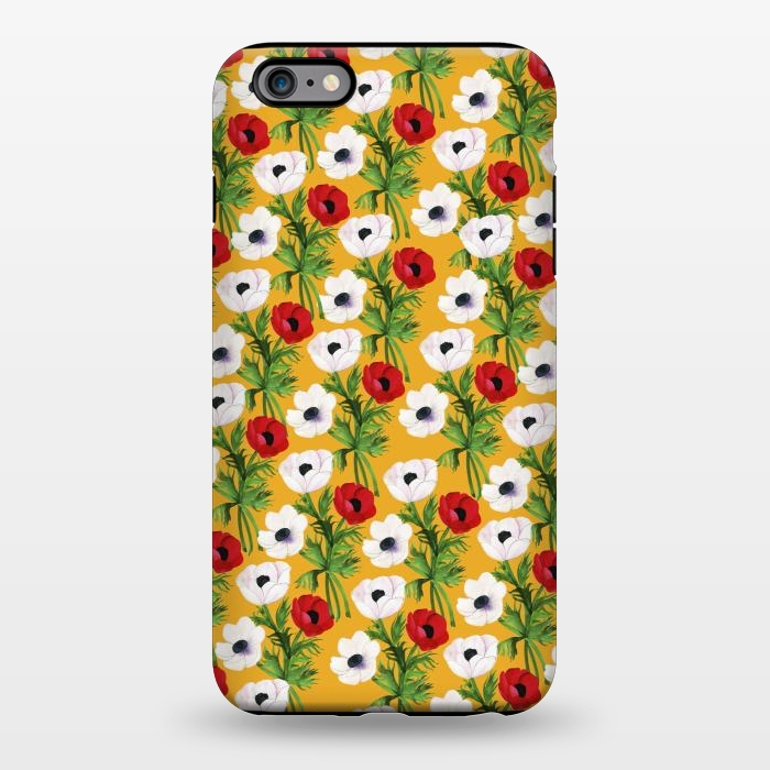 iPhone 6/6s plus StrongFit Yellow Flowers Rain by Rossy Villarreal