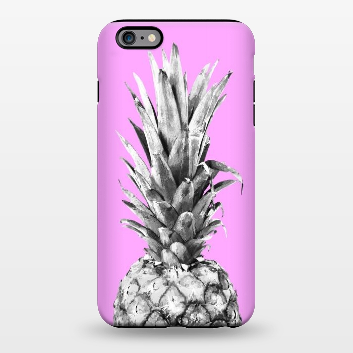 iPhone 6/6s plus StrongFit Black, White, Pink Pineapple by Alemi