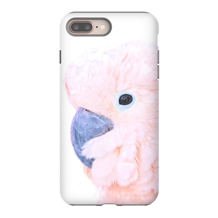 iPhone 7 plus StrongFit Pink Cockatoo by Alemi