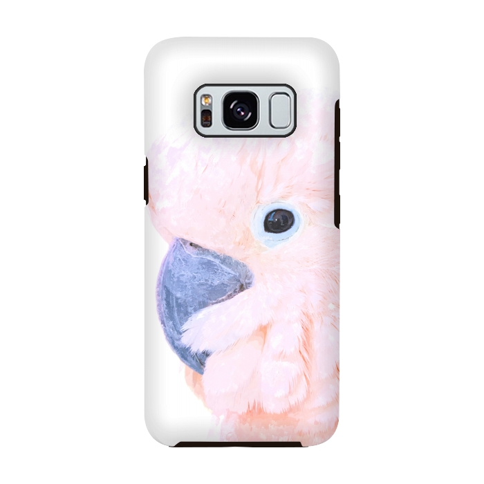 Galaxy S8 StrongFit Pink Cockatoo by Alemi