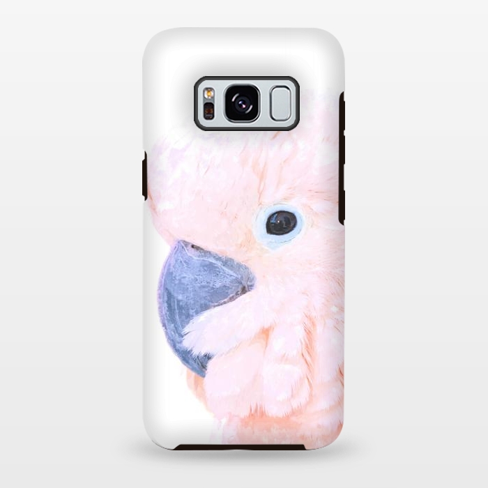 Galaxy S8 plus StrongFit Pink Cockatoo by Alemi