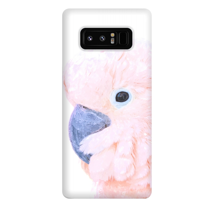 Galaxy Note 8 StrongFit Pink Cockatoo by Alemi