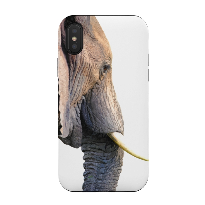 iPhone Xs / X StrongFit Elephant Profile by Alemi