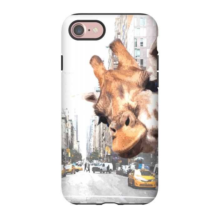 iPhone 7 StrongFit Selfie Giraffe in NYC by Alemi