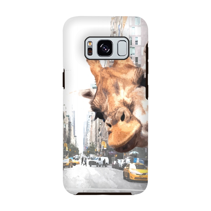 Galaxy S8 StrongFit Selfie Giraffe in NYC by Alemi