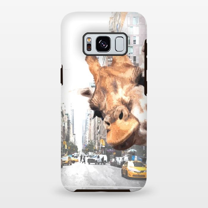 Galaxy S8 plus StrongFit Selfie Giraffe in NYC by Alemi