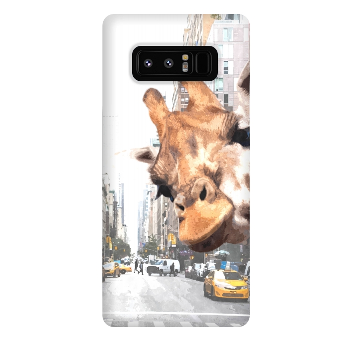 Galaxy Note 8 StrongFit Selfie Giraffe in NYC by Alemi