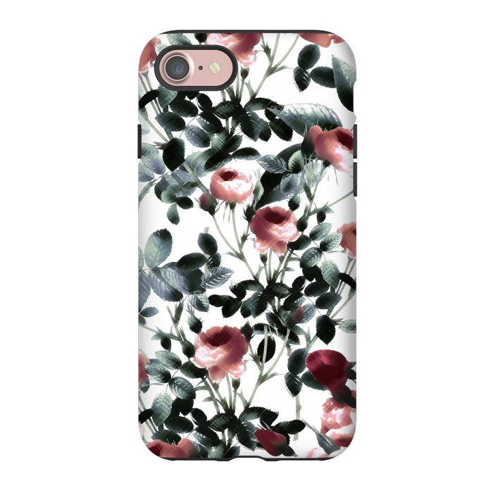 iPhone 7 StrongFit Romantic pastel rose garden by Oana 