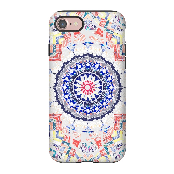 iPhone 7 StrongFit Festival ethnic colorful mandala drawing by Oana 