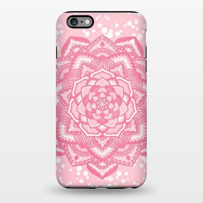 iPhone 6/6s plus StrongFit Pink flower mandala by Jms