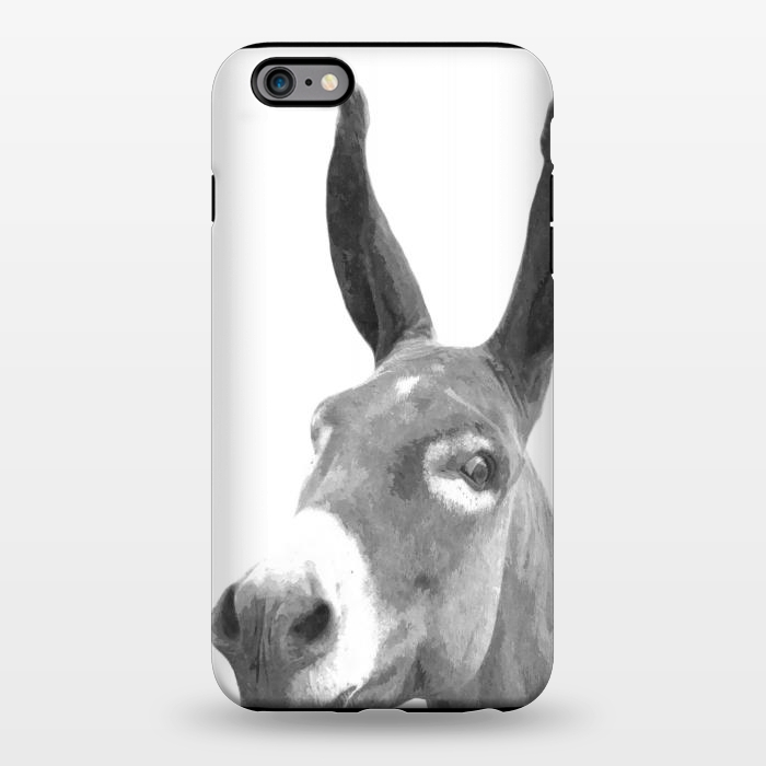 iPhone 6/6s plus StrongFit Black and White Donkey by Alemi