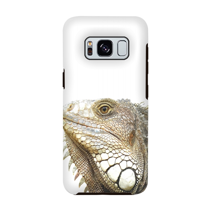 Galaxy S8 StrongFit Iguana Portrait by Alemi