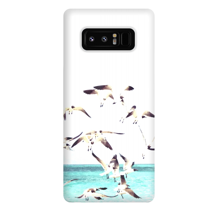 Galaxy Note 8 StrongFit Seagulls by Alemi