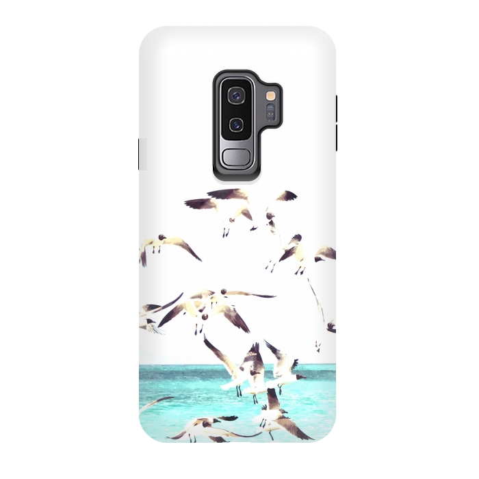 Galaxy S9 plus StrongFit Seagulls by Alemi