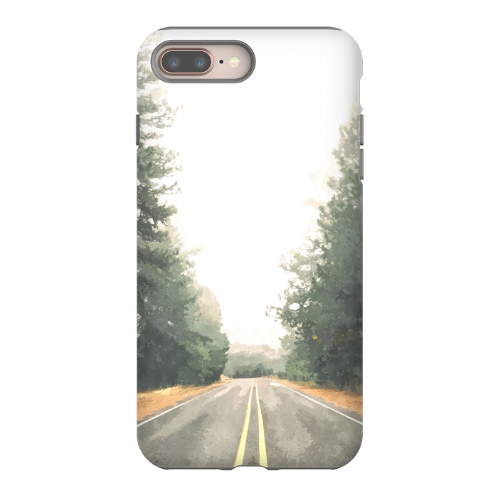 iPhone 7 plus StrongFit Road Illustration by Alemi