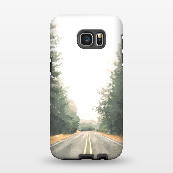 Galaxy S7 EDGE StrongFit Road Illustration by Alemi
