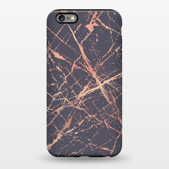iPhone 6/6s plus StrongFit Copper Splatter 001 by Jelena Obradovic