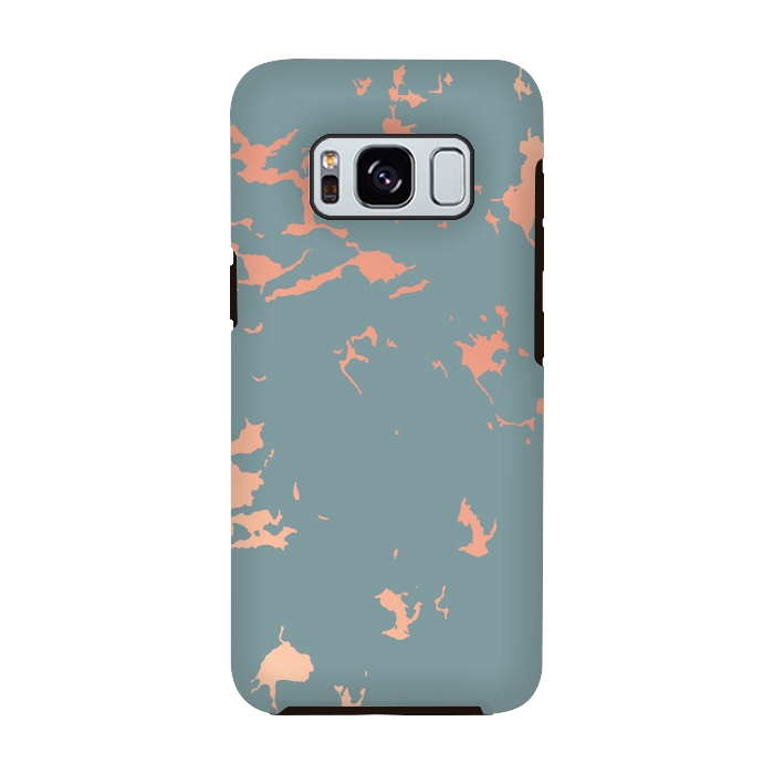 Galaxy S8 StrongFit Copper Splatter 002 by Jelena Obradovic